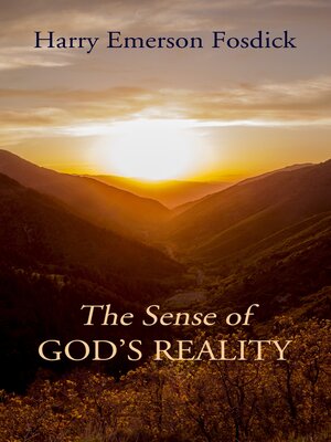cover image of The Sense of God's Reality